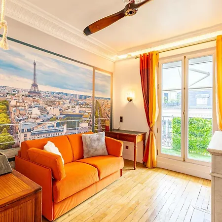 Appartamento Auteuil Géricault - Appt Haussmannien Climatisé Parigi