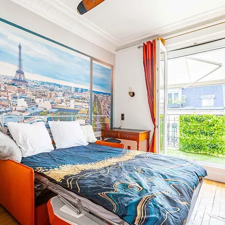 Appartamento Auteuil Géricault - Appt Haussmannien Climatisé Parigi
